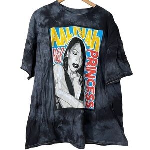 NWOT Aaliyah Tie Dye Graphic Tshirt